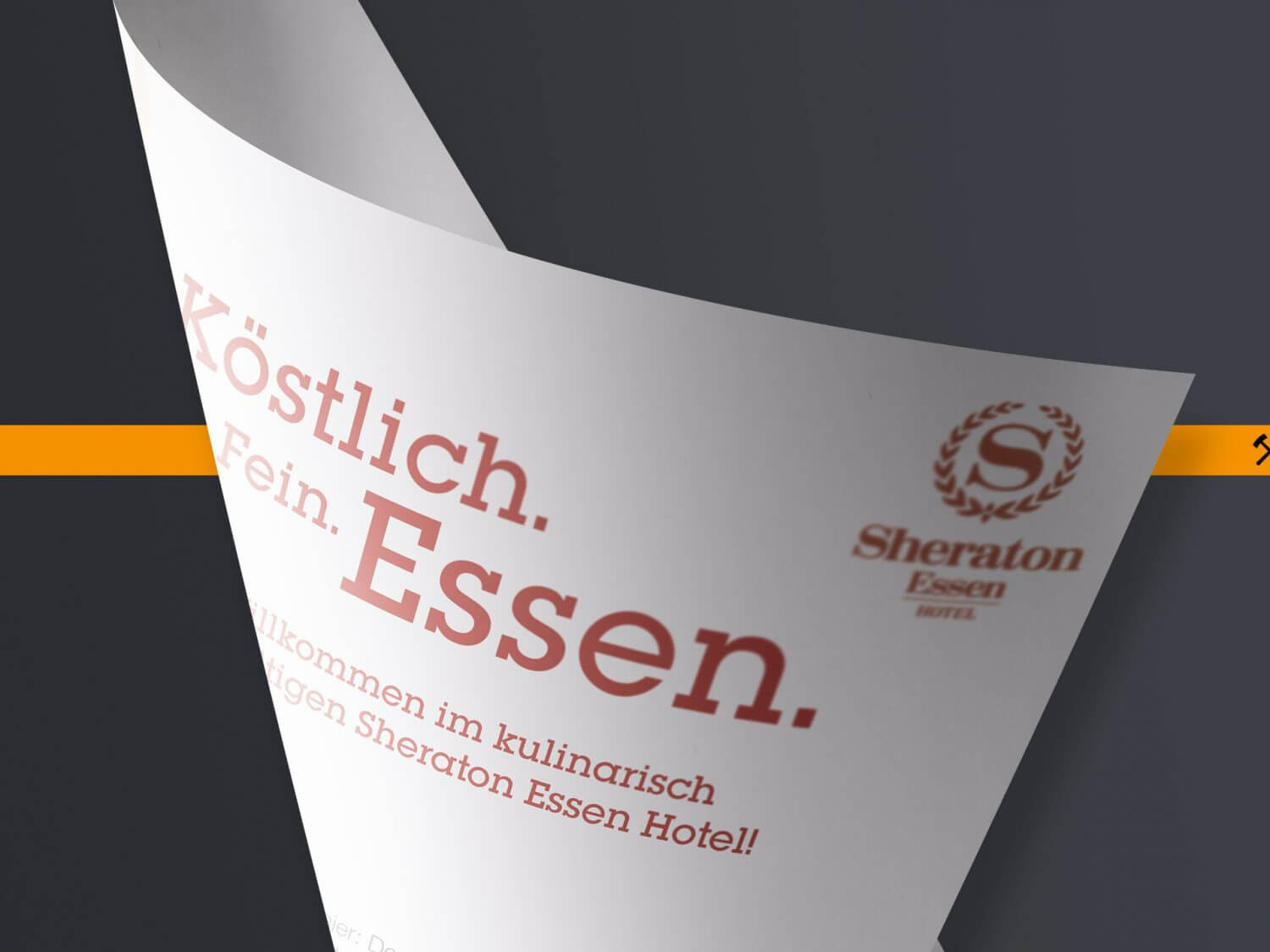 Sheraton Logo Design Werbung
